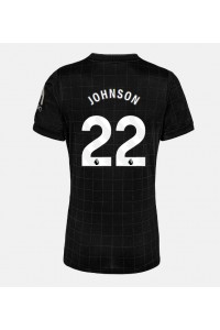 Tottenham Hotspur Brennan Johnson #22 Jalkapallovaatteet Naisten Vieraspaita 2025-26 Lyhythihainen